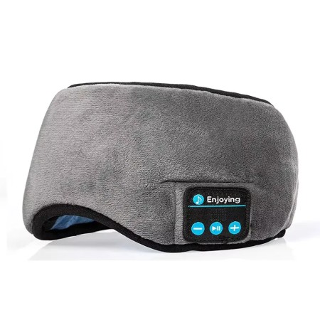 Bluetooth Sleeping Headphones Eye Mask Headband Soft Elastic Comfortable