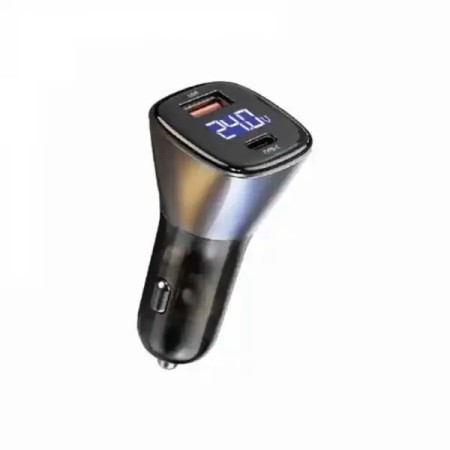 WiWU PC500 72W USB + Type-C Dual Ports Car Charger