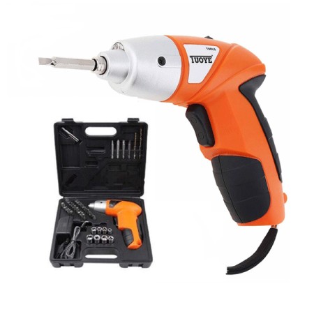 45 Pcs Tools Set Rechargeable Cordless Screwdriver